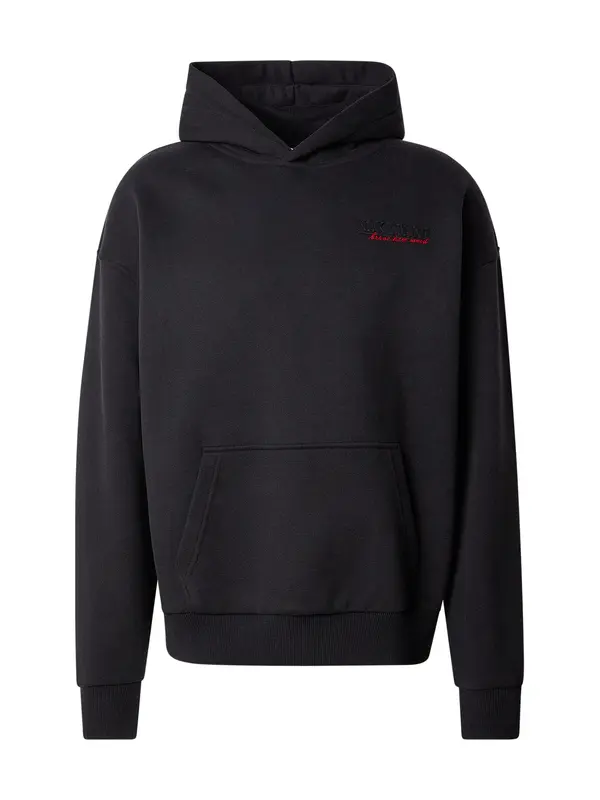 naketano naketano Sweater majica  tamno crvena / crna