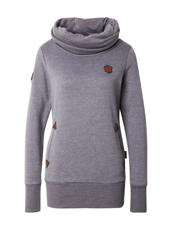 naketano naketano Sweater majica  tamo siva