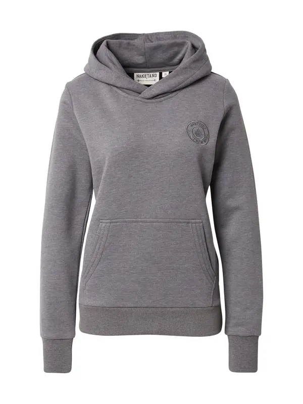naketano naketano Sweater majica  tamo siva