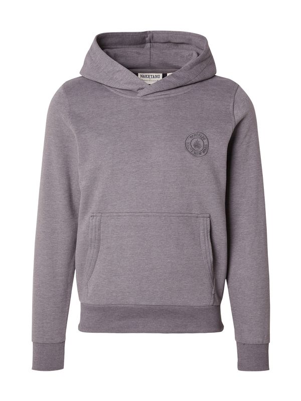 naketano naketano Sweater majica  tamo siva