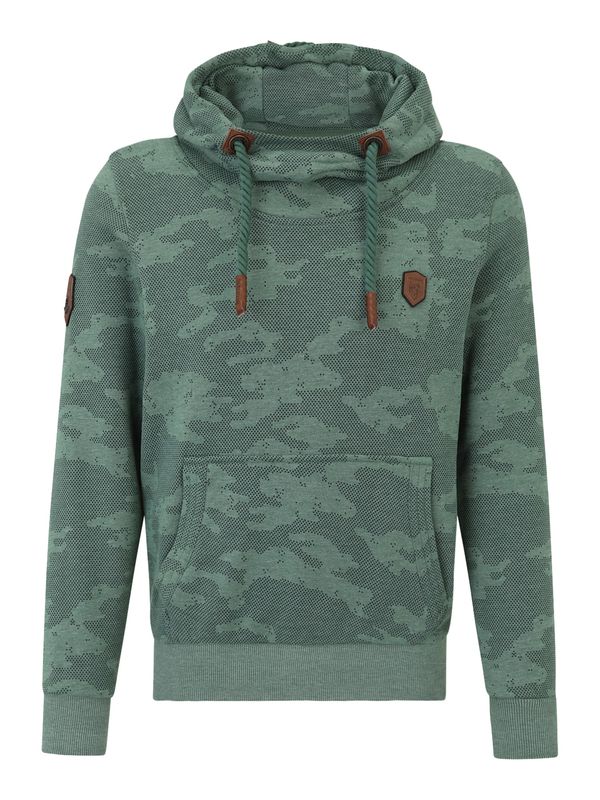 naketano naketano Sweater majica  zelena / crna