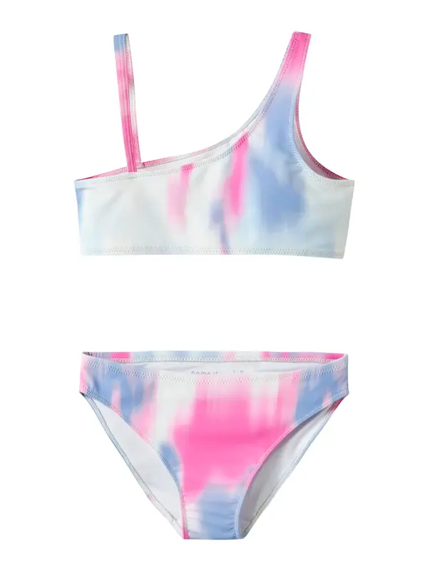 NAME IT NAME IT Bikini 'NKFZIE'  svijetlosiva / svijetloljubičasta / roza