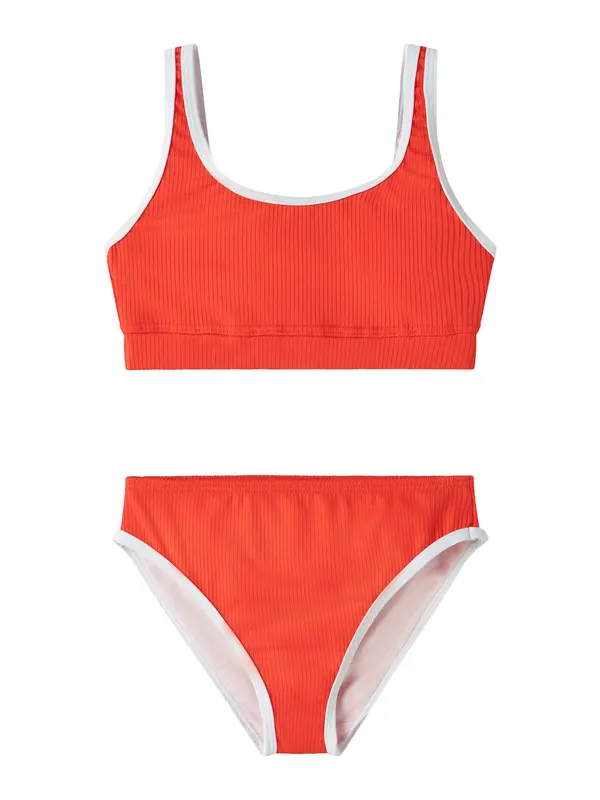 NAME IT NAME IT Bikini 'NKFZONTRA'  narančasta / bijela