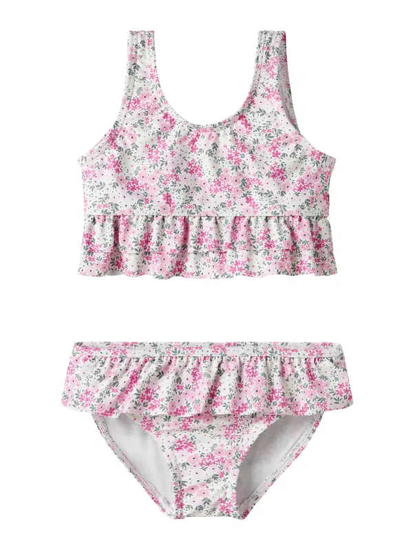 NAME IT NAME IT Bikini 'NMFZOLEA'  zelena / roza / roza / prljavo bijela