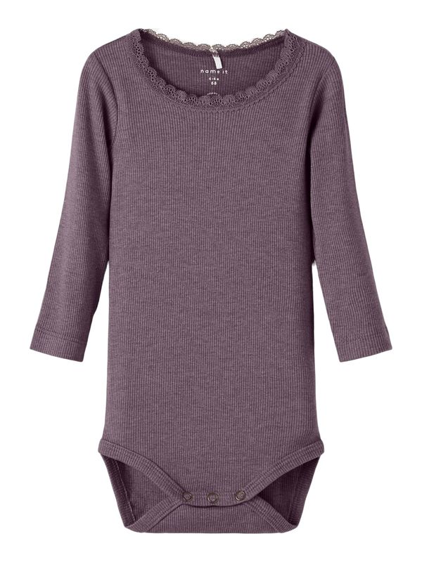 NAME IT NAME IT Dječji bodi 'KAB'  ljubičasta