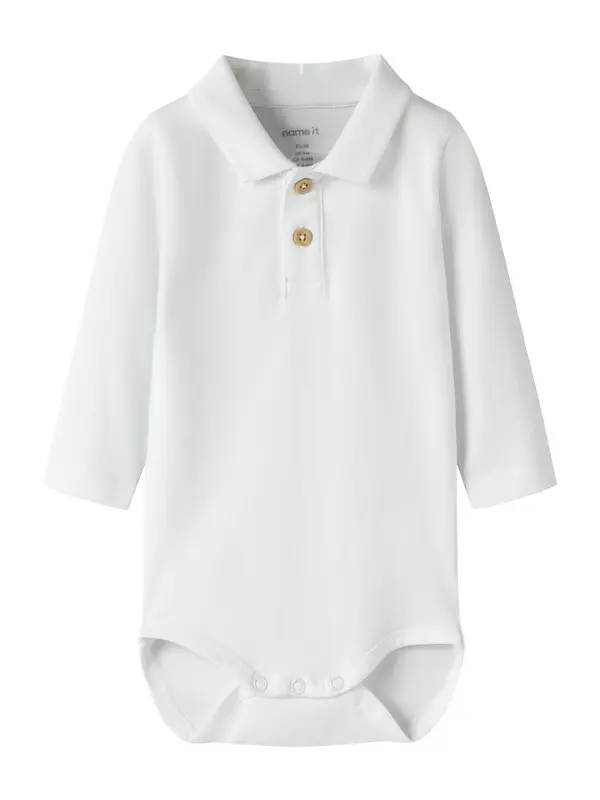 NAME IT NAME IT Dječji bodi 'NBMFLIP'  bijela