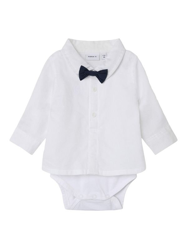 NAME IT NAME IT Dječji bodi  tamno plava / bijela