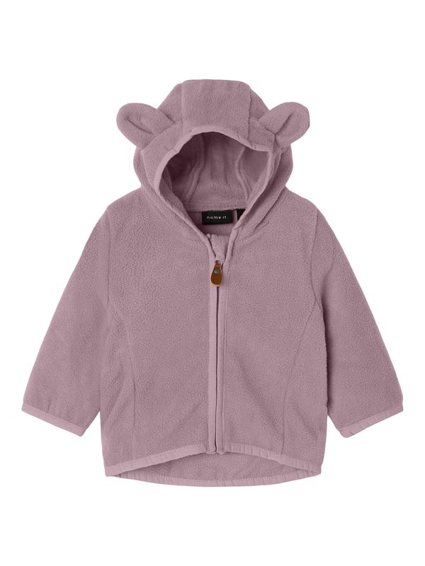 NAME IT NAME IT Flis jakna 'NBNMEEKO'  sivkasto ljubičasta (mauve)