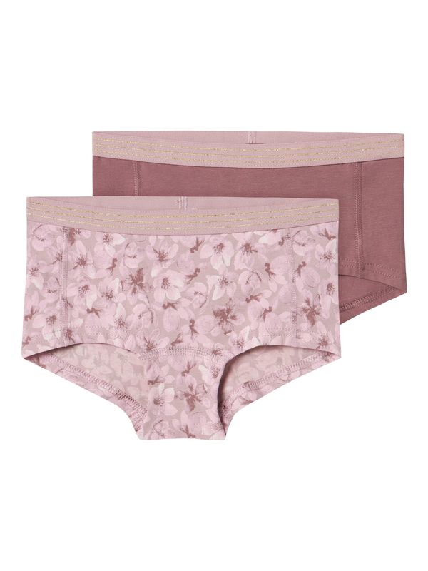 NAME IT NAME IT Gaće  sivkasto ljubičasta (mauve) / prljavo roza