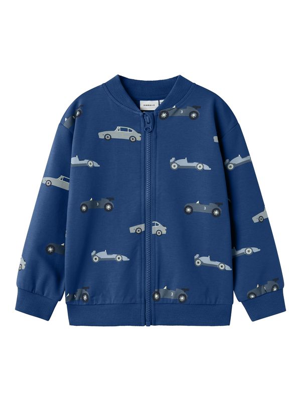 NAME IT NAME IT Gornji dio trenirke 'NMMBRAIS'  plava / sivkasto plava / tamo siva / crna