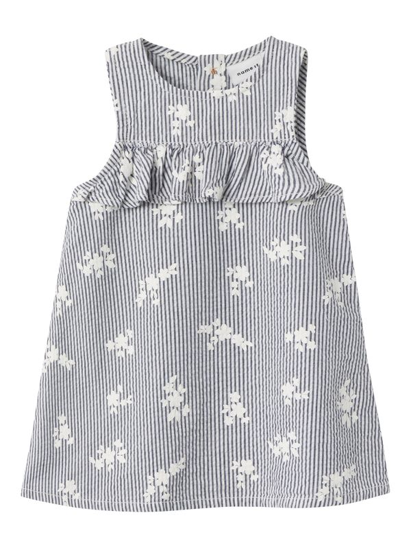 NAME IT NAME IT Haljina 'FESINA SPENCER'  golublje plava / bijela