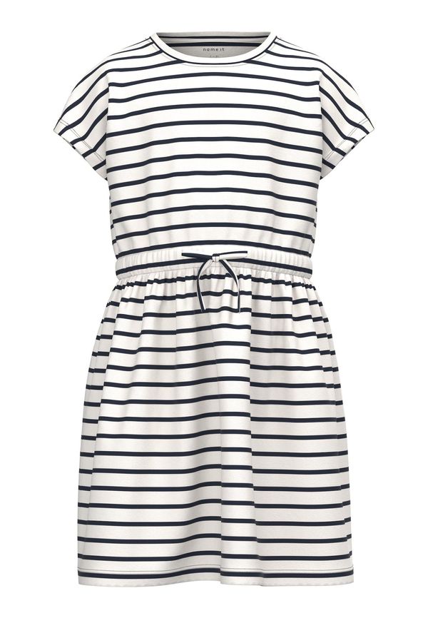 NAME IT NAME IT Haljina 'Mie'  mornarsko plava / bijela