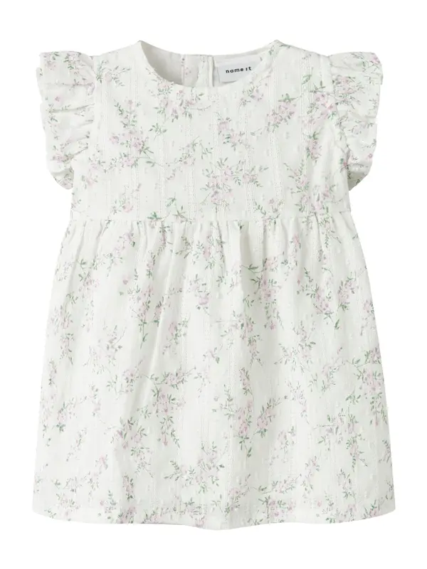 NAME IT NAME IT Haljina 'NBFFRITING'  zelena / ljubičasta / bijela