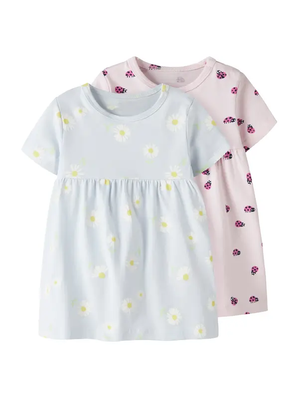 NAME IT NAME IT Haljina 'NBFVandora'  svijetloplava / roza / magenta / bijela