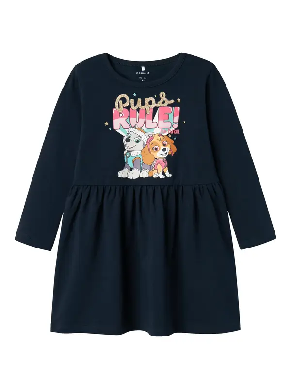NAME IT NAME IT Haljina 'NMFDyma Pawpatrol'  safirno plava / smeđa / svijetlosiva / roza