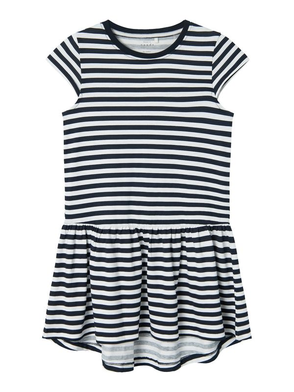 NAME IT NAME IT Haljina 'VIGGA'  safirno plava / bijela