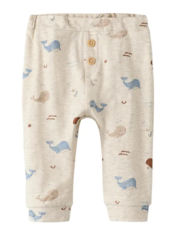 NAME IT NAME IT Hlače 'NBMFLAP'  kraljevsko plava / smeđa / svijetlosmeđa / kameno siva