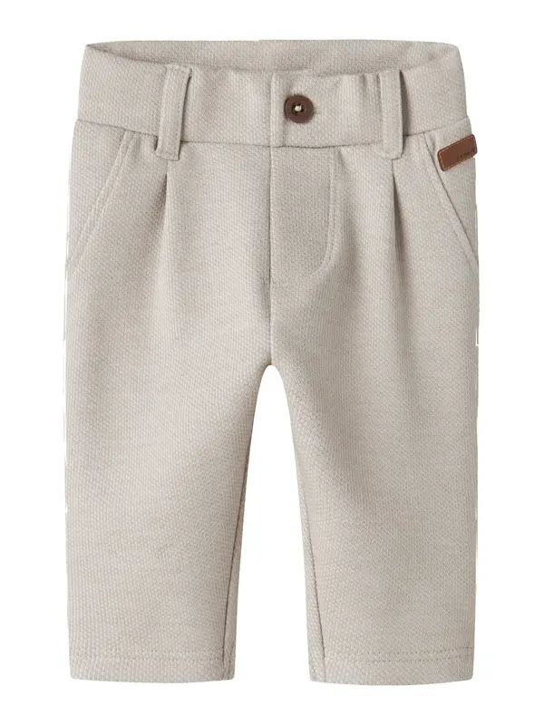 NAME IT NAME IT Hlače 'NBMRobino'  bež siva