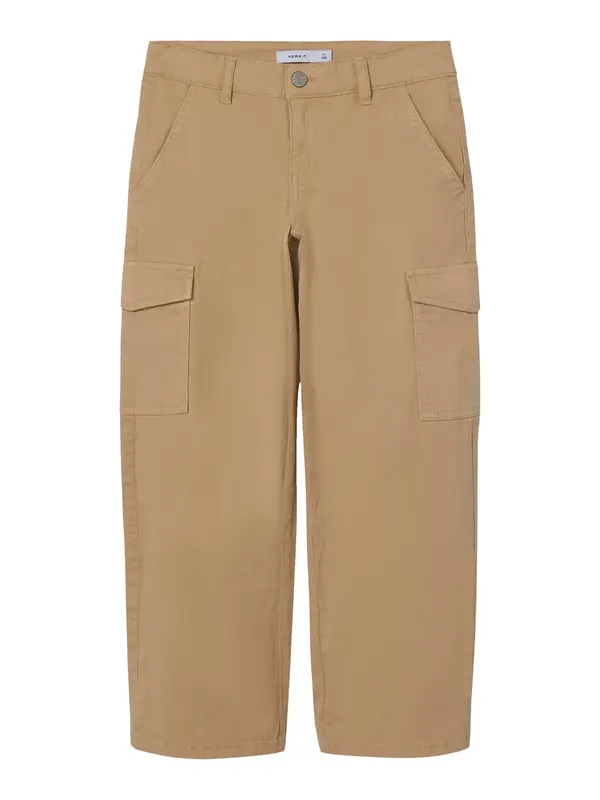 NAME IT NAME IT Hlače 'NKFRose'  boja devine dlake (camel)