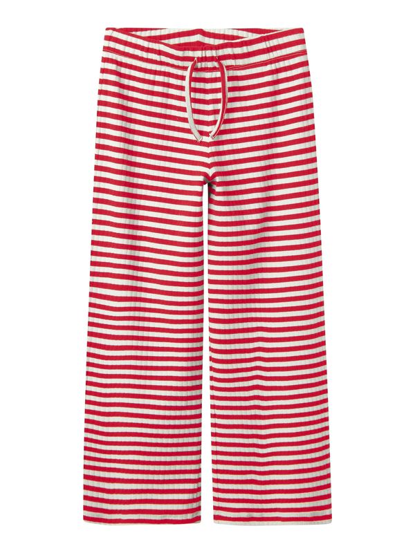 NAME IT NAME IT Hlače 'NKFSURAJA'  crvena / prljavo bijela