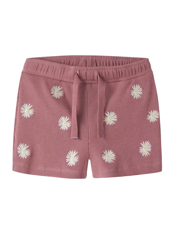 NAME IT NAME IT Hlače 'NMFJOLEMO'  pastelno žuta / magenta / prljavo bijela