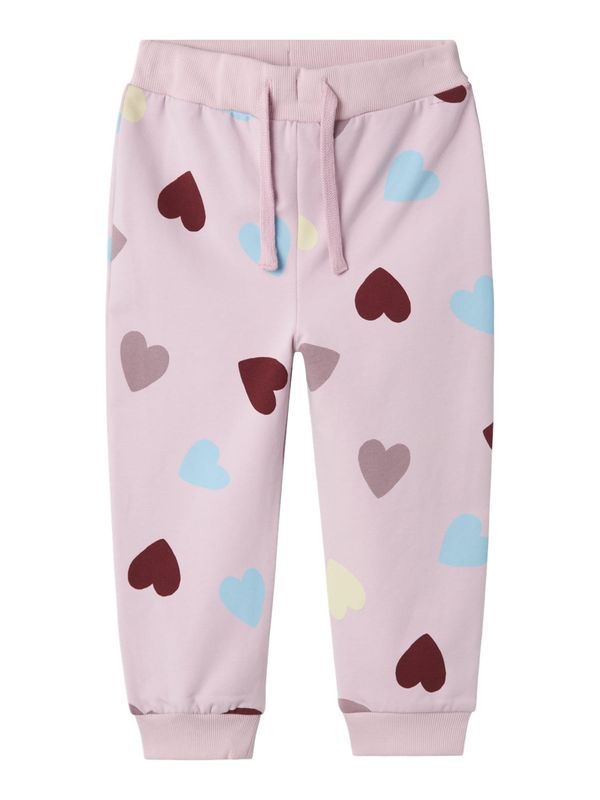 NAME IT NAME IT Hlače 'NMFSMILE'  nebesko plava / svijetložuta / lila / ciklama