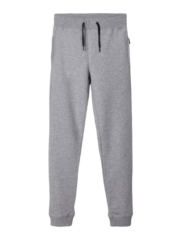 NAME IT NAME IT Hlače  siva melange