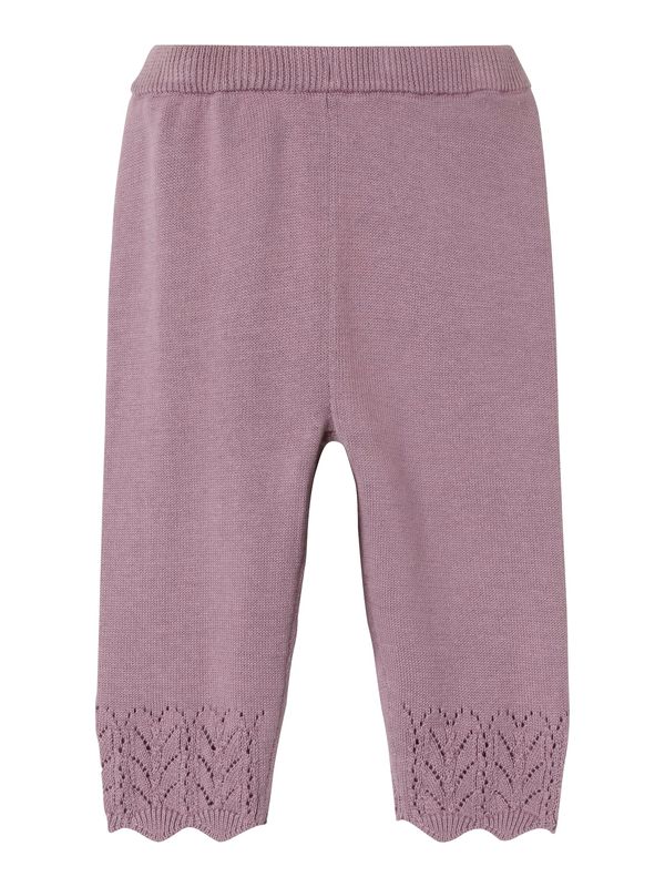 NAME IT NAME IT Hlače 'Timie'  sivkasto ljubičasta (mauve)