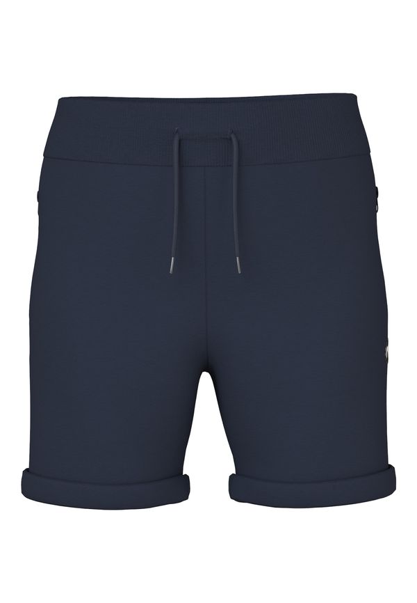 NAME IT NAME IT Hlače 'VIMO'  morsko plava / crna / bijela