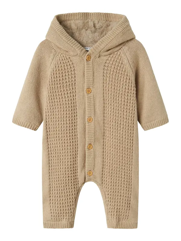 NAME IT NAME IT Jednodijelni komplet 'NBNOLLY'  bež siva