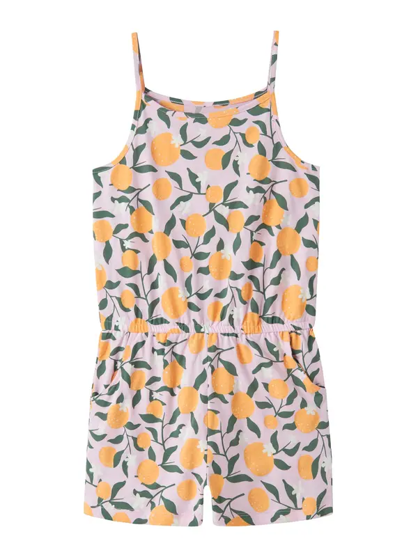 NAME IT NAME IT Jednodijelni komplet 'NKFVigga'  kraljevski zelena / mandarina / rosé / bijela
