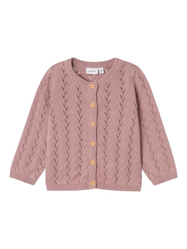 NAME IT NAME IT Kardigan 'BANNI'  prljavo roza