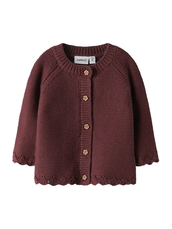 NAME IT NAME IT Kardigan 'NBFBALSALMI'  boja vina