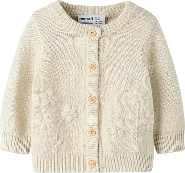 NAME IT NAME IT Kardigan 'NBFTOANA'  boja pijeska