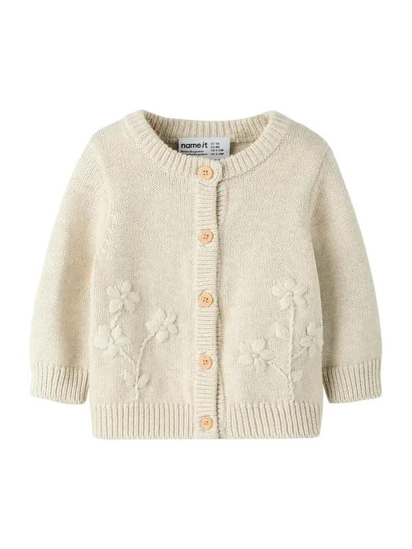 NAME IT NAME IT Kardigan 'NBFTOANA'  boja pijeska