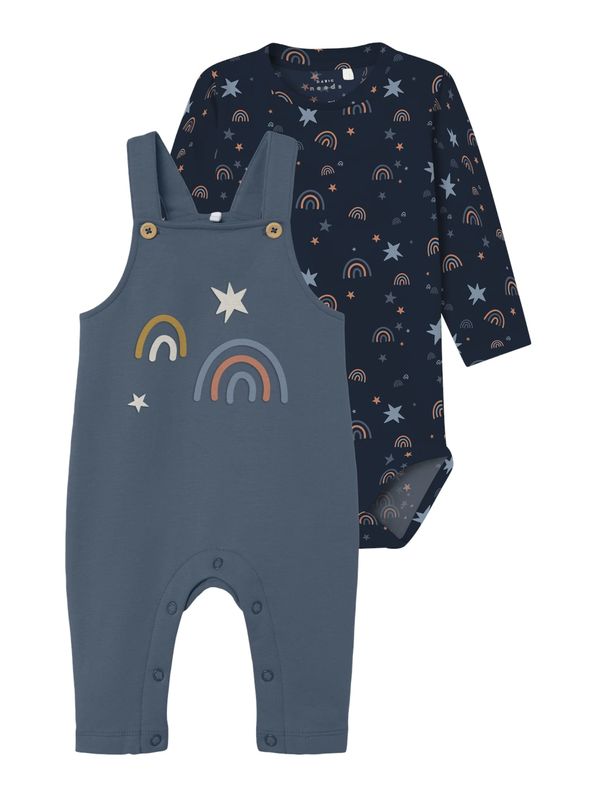 NAME IT NAME IT Komplet 'NBMVONNE'  tamno plava / smeđa / narančasta / bijela