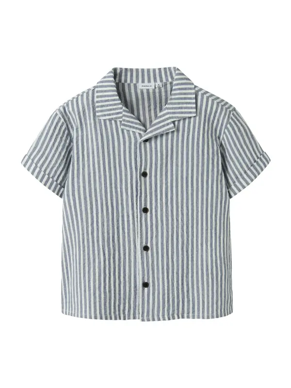 NAME IT NAME IT Košulja 'NKMFEDENIS'  indigo / bijela