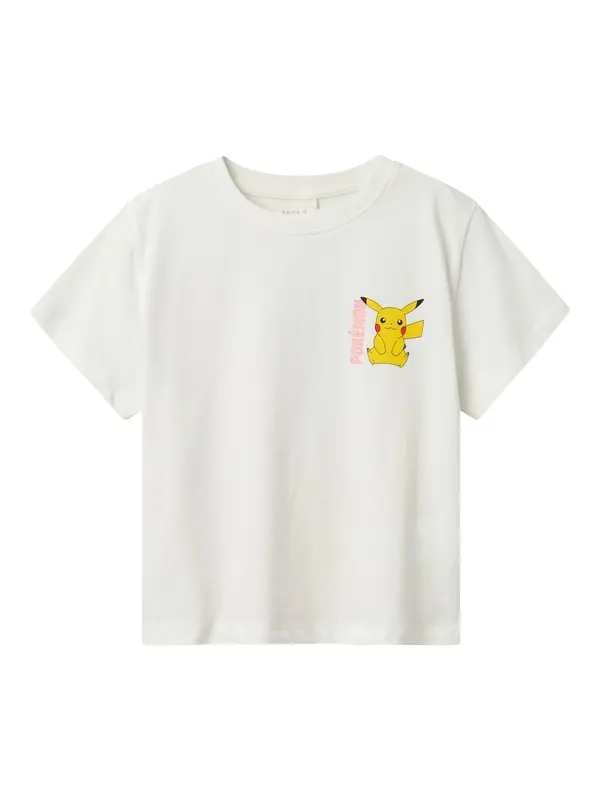 NAME IT NAME IT Majica 'Dyppi Pokemon'  nebesko plava / žuta / roza / bijela