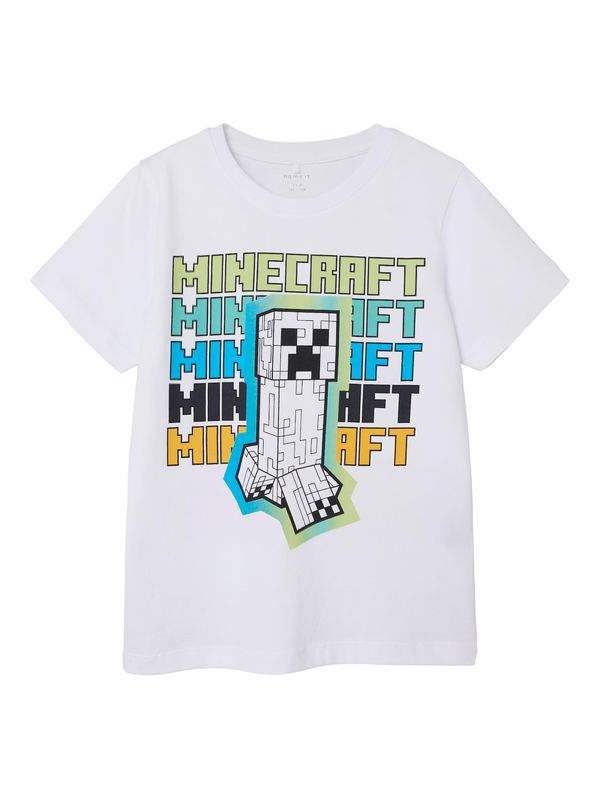 NAME IT NAME IT Majica 'JIN'  plava / žuta / crna / bijela