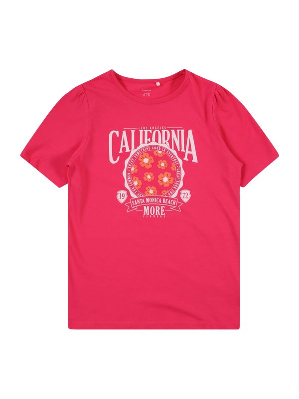 NAME IT NAME IT Majica 'KIAMI'  lila / narančasta / tamno roza