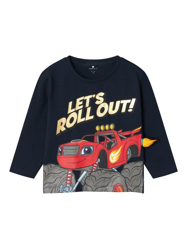 NAME IT NAME IT Majica  morsko plava / žuta / boja blata / crvena