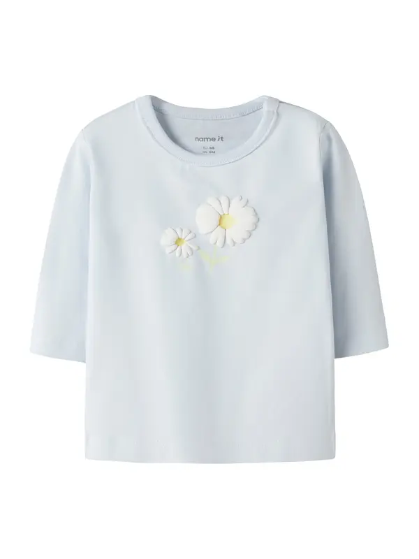 NAME IT NAME IT Majica 'NBFVUBIE'  pastelno plava / žuta / bijela