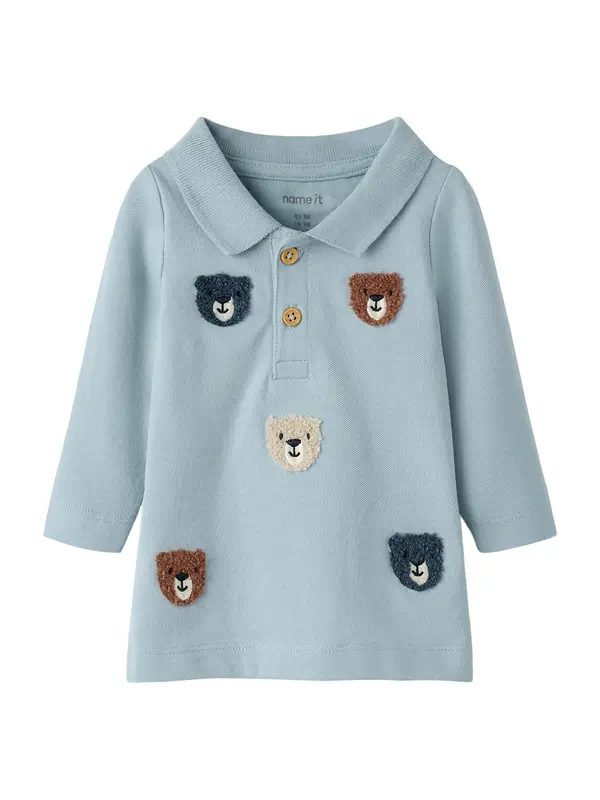 NAME IT NAME IT Majica 'NBMDieter'  ecru/prljavo bijela / opal / tamno plava / smeđa