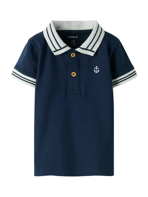 NAME IT NAME IT Majica 'NBMFLIP'  morsko plava / bijela