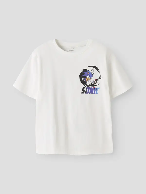 NAME IT NAME IT Majica 'NKMFitus Sonic'  tamno plava / crvena / crna / bijela