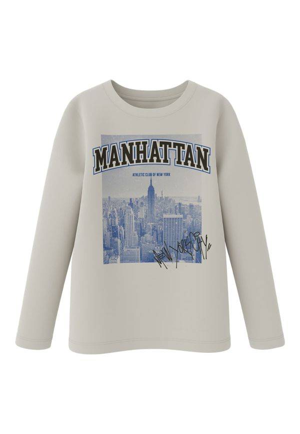 NAME IT NAME IT Majica 'NMMORINDO'  plava / crna / biserno bijela