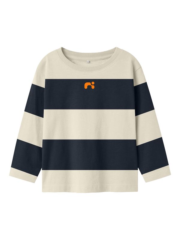 NAME IT NAME IT Majica 'NMMTRISTIANO'  bež / narančasta / crna melange