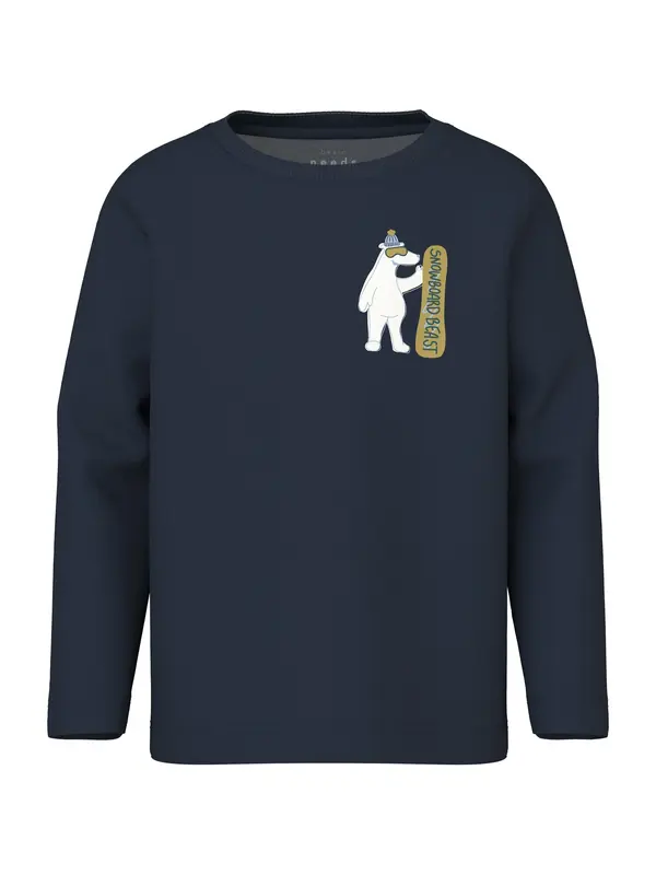 NAME IT NAME IT Majica 'NMMVUX'  mornarsko plava / maslinasta / bijela