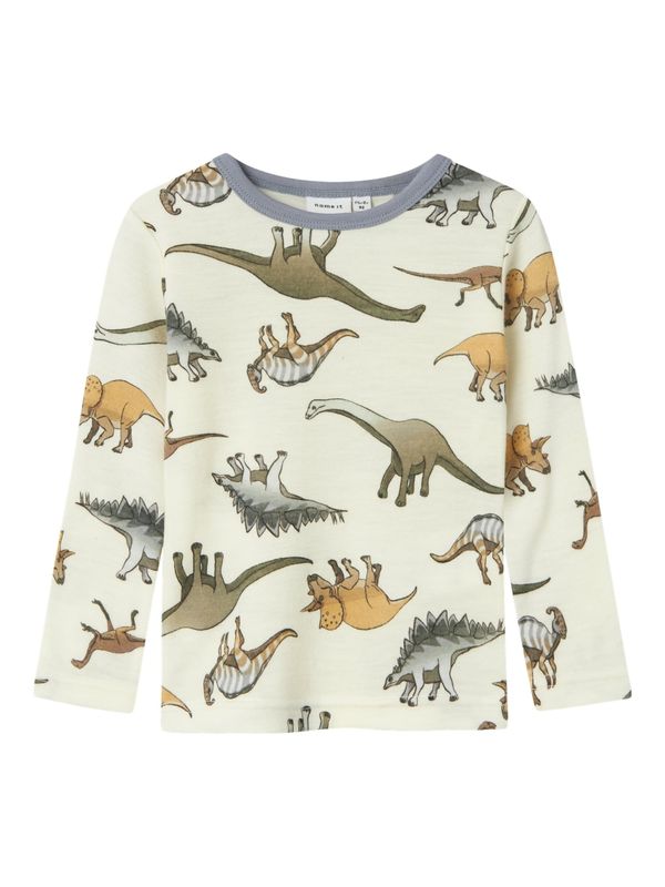 NAME IT NAME IT Majica 'Willitus'  opal / žuta / zelena / bijela