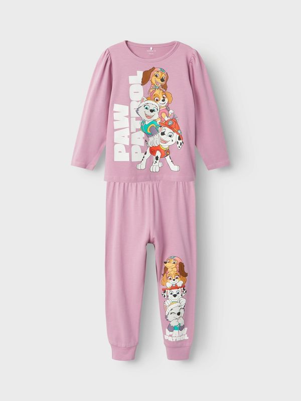 NAME IT NAME IT Pidžama set 'NMFAKIRI'  sivkasto ljubičasta (mauve)